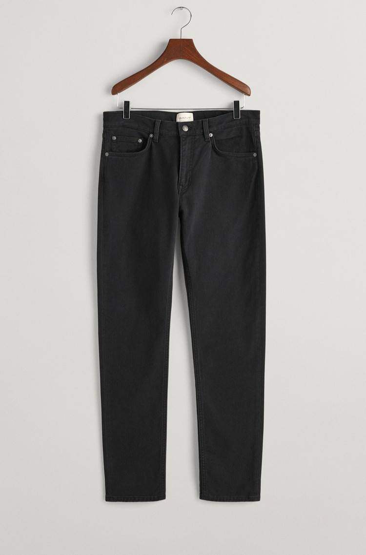 GANT Slim Fit Soft Twill Jeans Black 