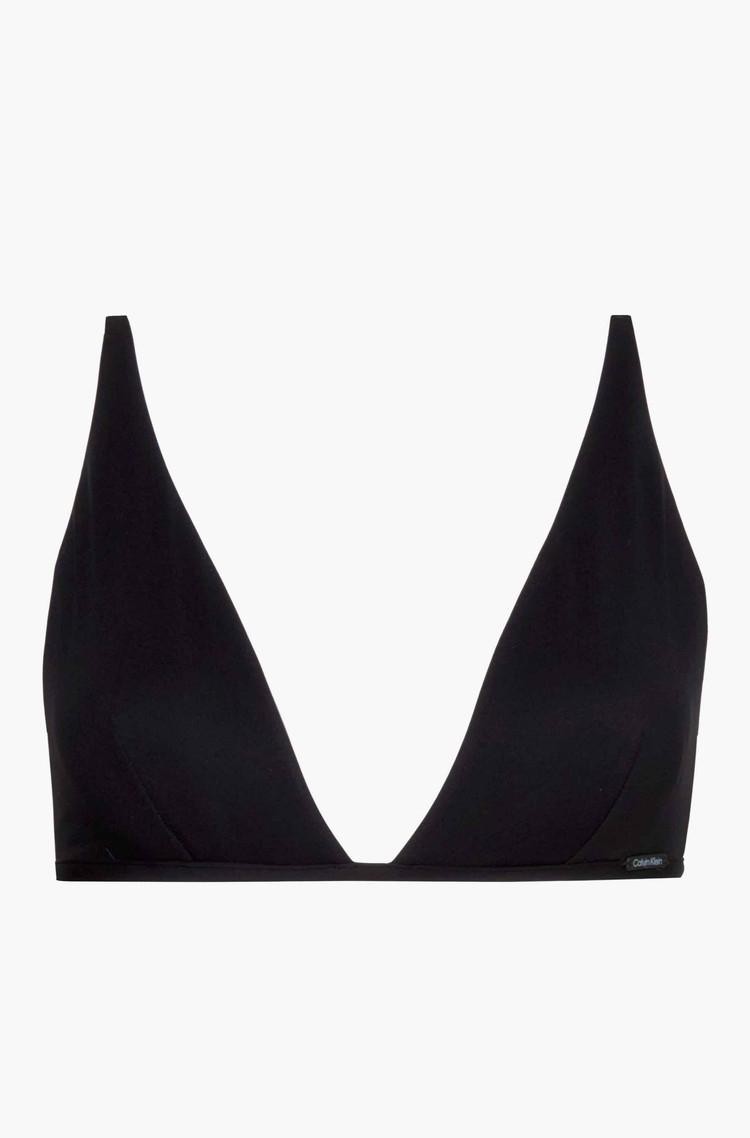 CALVIN KLEIN Triangel zgornji del kopalk - Core Archive Črna - Black 