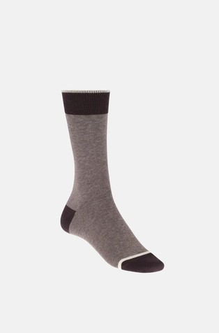 Črtaste nogavice iz mešanice z organskim bombažem