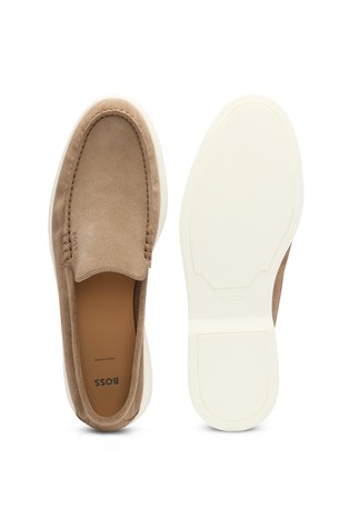 HUGO BOSS Suede loafers Beige 2