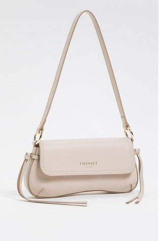 Leather shoulder bag