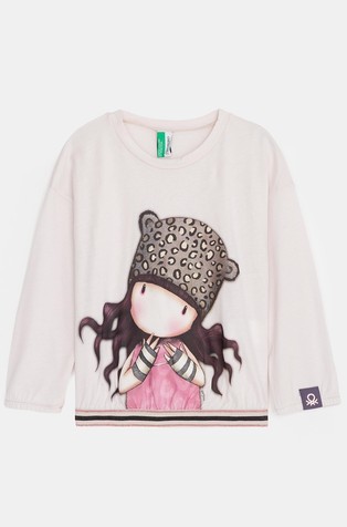 BENETTON Long pyjamas with Gorjuss print Pink 2