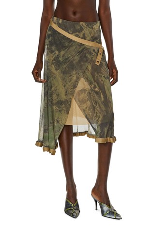 Wrap skirt in Planet tulle