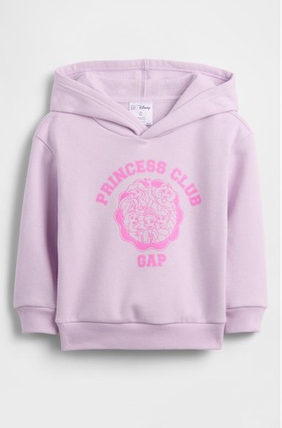 babyGap x Disney Princess pulover s kapuco in vzorcem za malčice