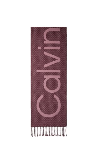 Bold Logo Wool Blend Scarf