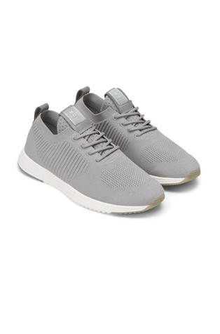 MARC O'POLO Knitted sneakers made from recycled polyester Grey 2
