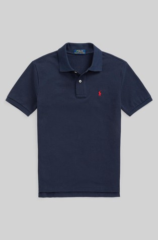 Bombažna polo majica s kratkimi rokavi