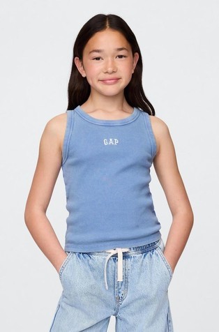 Gap logo majica brez rokavov za deklice