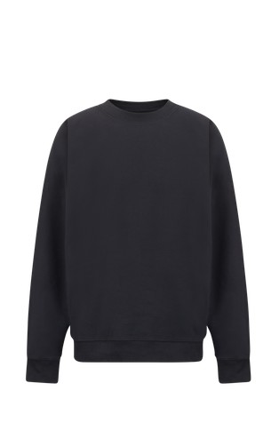 Oversized fit bombažen pulover