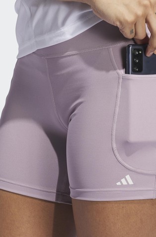 ADIDAS DailyRun 5" Short Leggings Plum 3