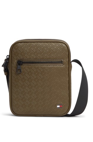 Mini reporter torba z reliefnim vzorcem zastavic