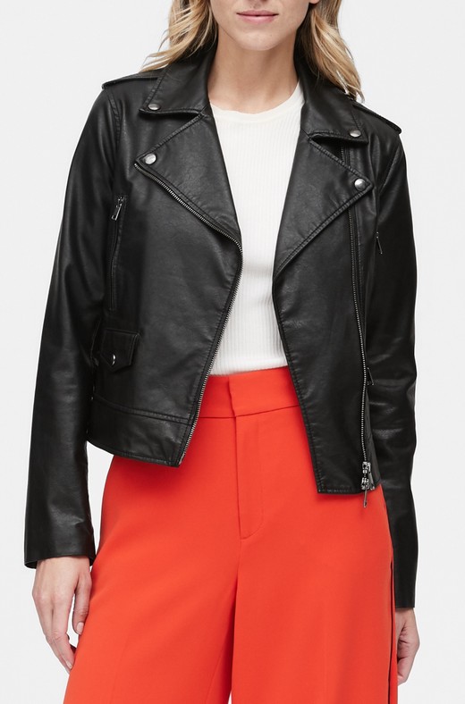 banana republic vegan leather jacket