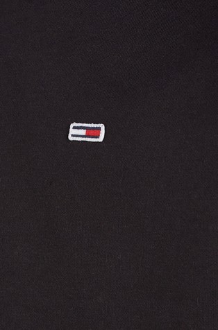 TOMMY HILFIGER Jopa s kapuco iz mešanice z organskim bombažem Črna - Black 4