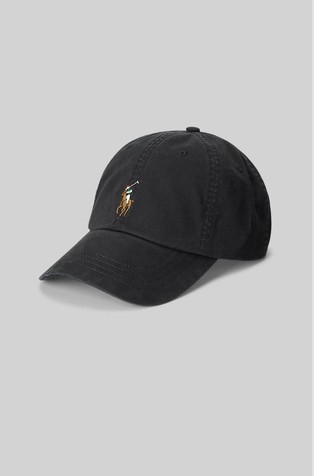 Stretch-cotton twill ball cap