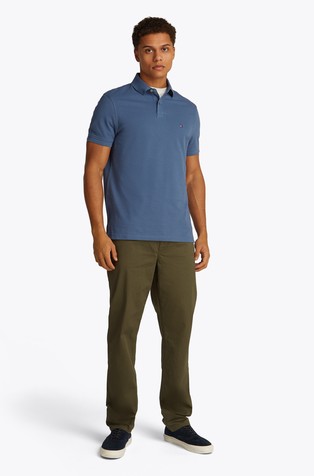 TOMMY HILFIGER 1985 regular fit polo majica Modra - Blue Colour 3