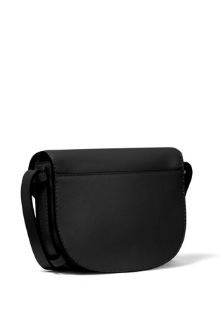Michael Kors Hally Extra-Small Embellished Leather Crossbody Bag - Black