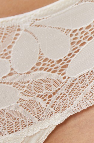 ETAM Epatante čipkaste spodnje hlačke Bela - White 3