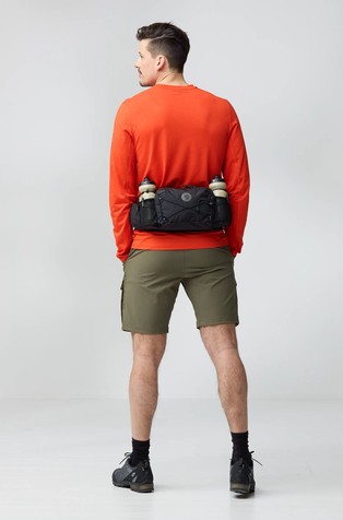 FJALLRAVEN Unisex Abisko Water-resistant Hip Pack Black 5