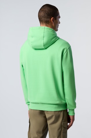 NORTH SAILS Hoodie with maxi print Green 2