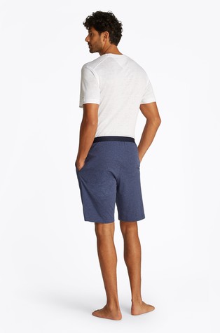 TOMMY HILFIGER Spodnji del pižame z logo pasom Modra - Dark Blue 2