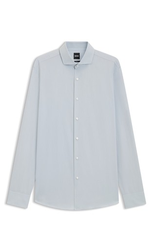 Slim fit bombažna srajca