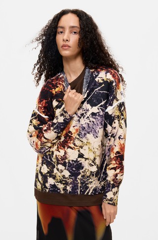 Jacquard sweater