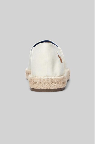 RALPH LAUREN Cevio Canvas Espadrille Cream 3