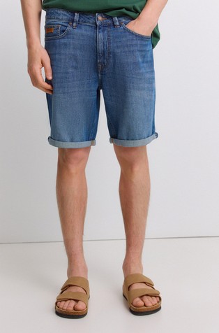Slim fit denim kratke hlače