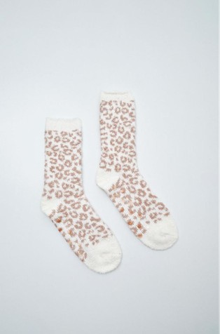 Animal print socks