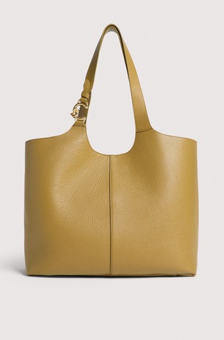 C-Easy večja usnjena tote torba