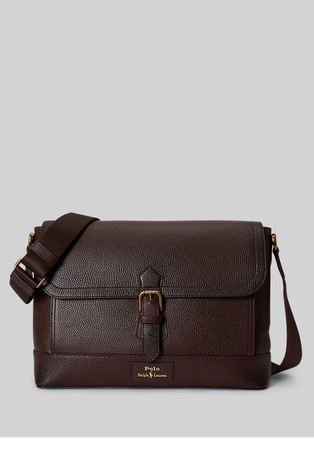 Leather Messenger Bag