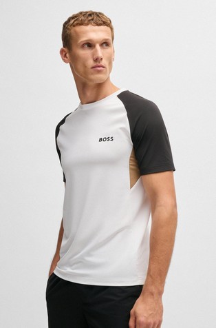 Active T-shirt in moisture-wicking fabric