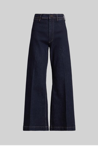Flared High-waist Jeans