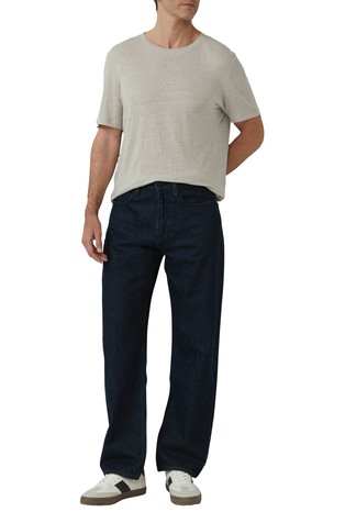 S.OLIVER Linen T-shirt Beige 3