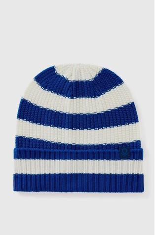 Striped knit hat