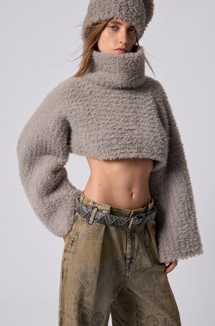 2-delni komplet: pulover in kapa