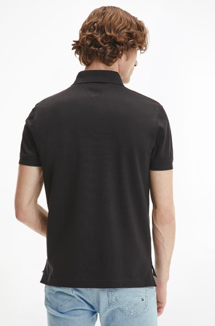 TOMMY HILFIGER 1985 regular fit polo majica Črna - Black 2