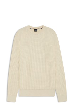 Pleten bombažen pulover