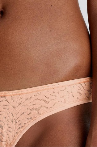 CALVIN KLEIN Lace Bikini Briefs - Intrinsic Pink Colour 4