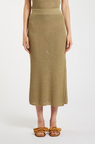Pleteno midi krilo