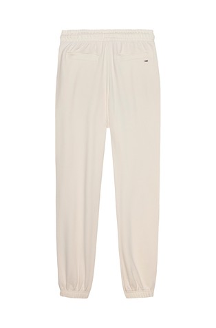 TOMMY HILFIGER Logo Embroidery Sweatpants Light Beige 7
