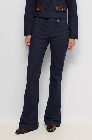 Secret Chino Push In flare jeans