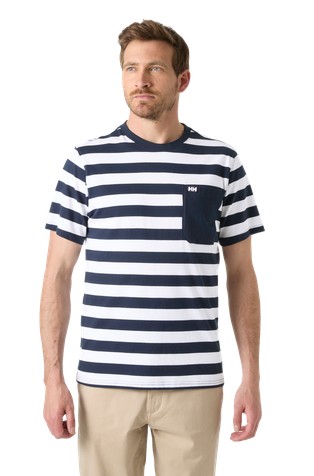 Hudson majica s kratkimi rokavi in prsnim žepom