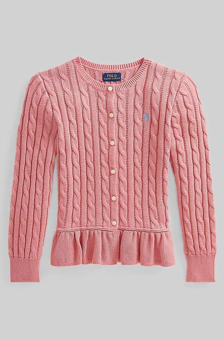 POLO RALPH LAUREN KIDS Cotton Peplum 