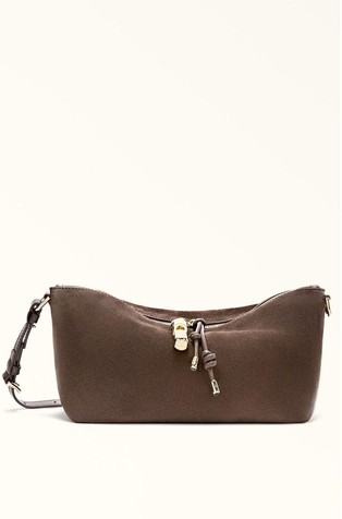 Mini Suede Shoulder Bag