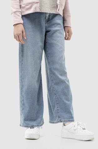 SuperSoft jeans hlače s širokimi hlačnicami za deklice