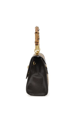 GUESS Stephi logo torba z enim ročajem Rjava - Brown 2