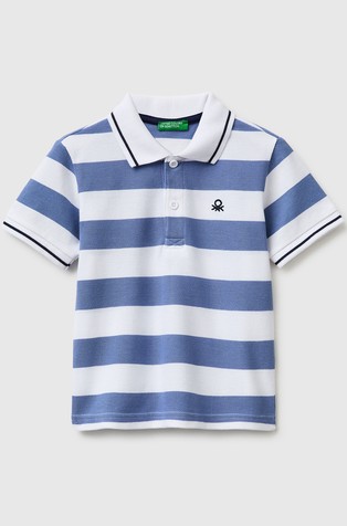 Striped polo