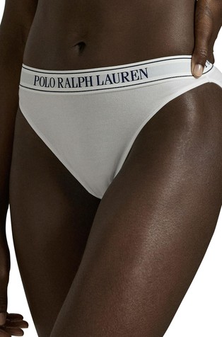 Spodnje hlačke iz bombažne mešanice z logo pasom