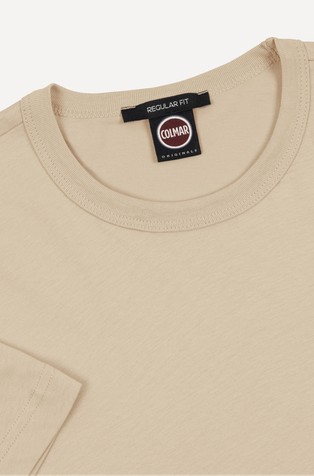 COLMAR Bombažna majica s kratkimi rokavi Bež - Beige 3